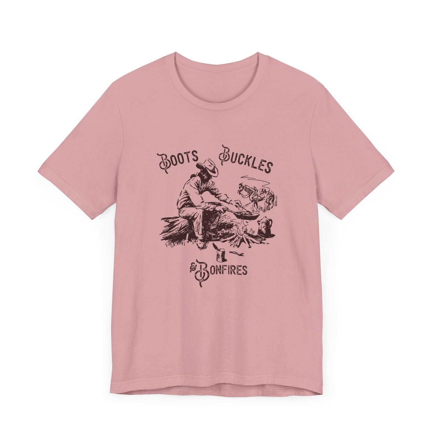 Boots, Buckles & Bonfires | Graphic Tee