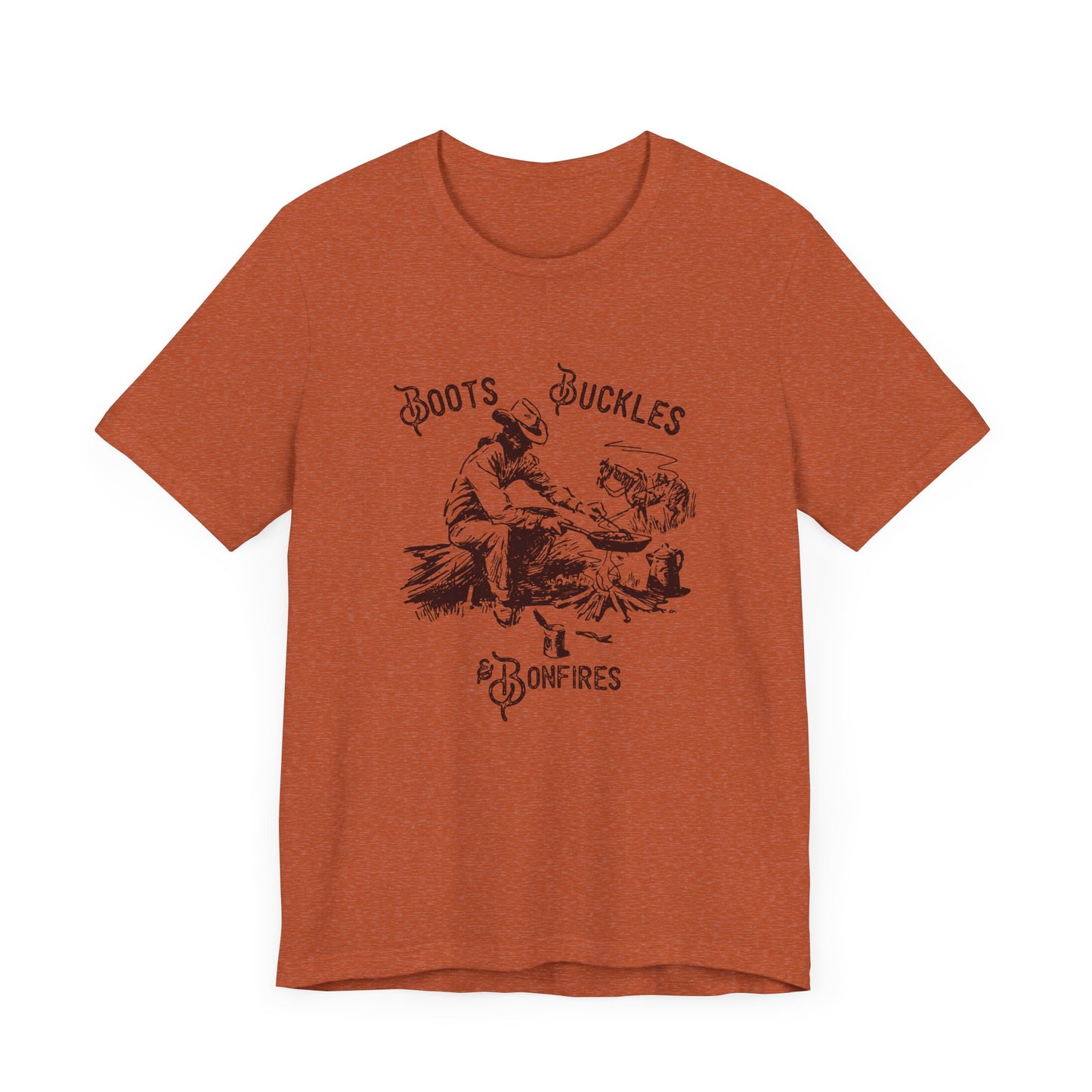 Boots, Buckles & Bonfires | Graphic Tee