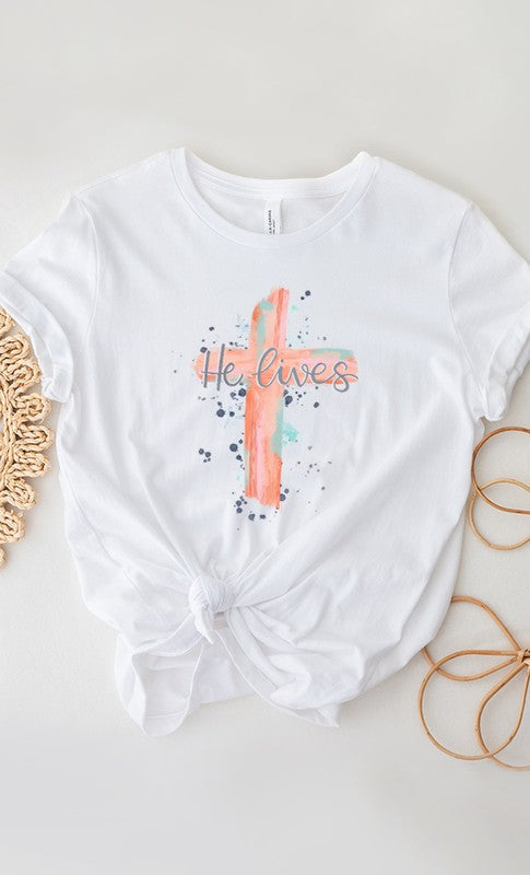 He Lives | Graphic Tee