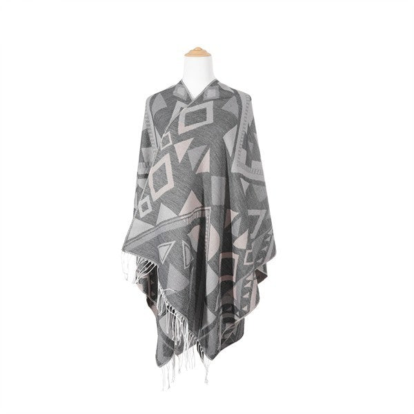Tribal Print | Poncho