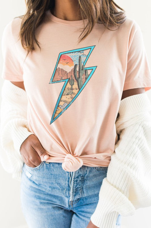 Desert Lightning | Graphic Tee