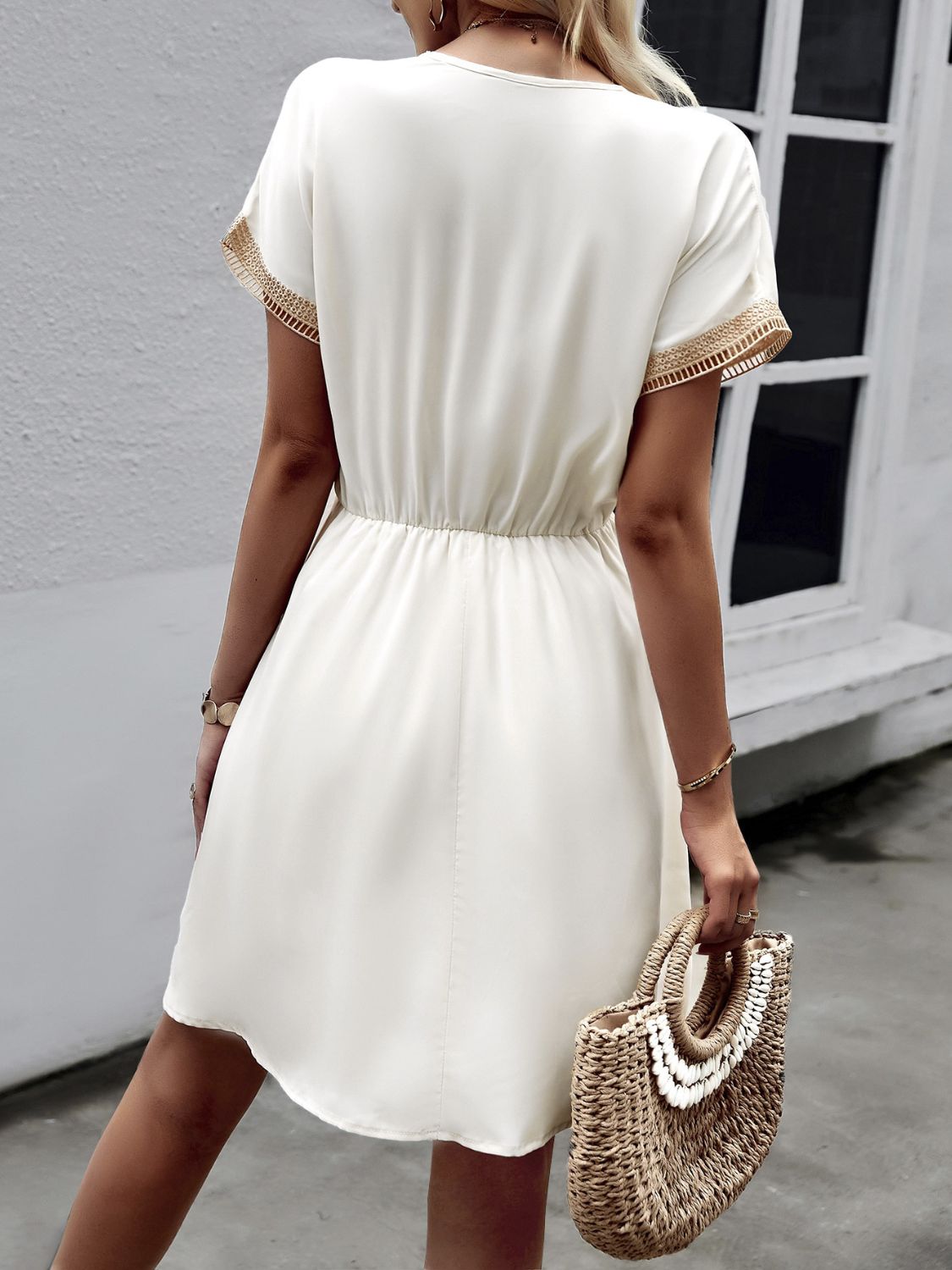 Devine V-Neck | Mini Dress