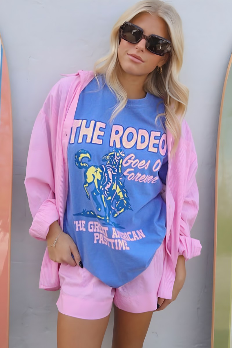 The Rodeo Goes on Forever | Graphic Tee
