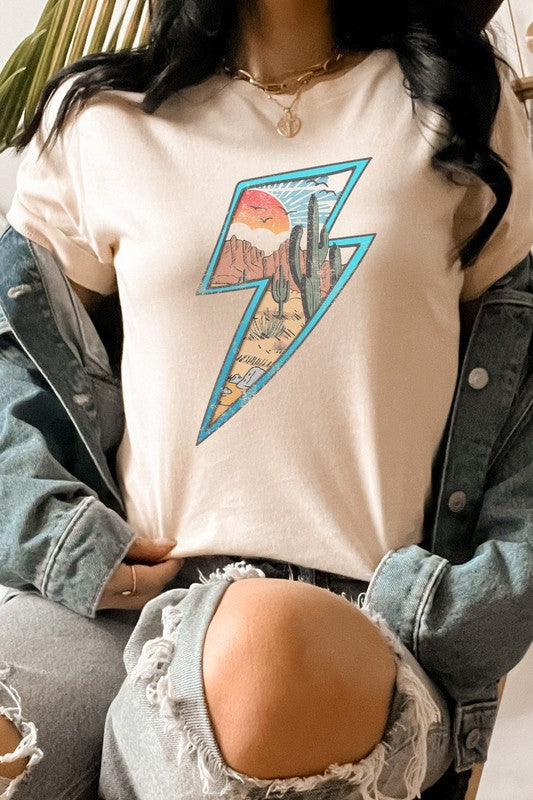 Desert Lightning | Graphic Tee
