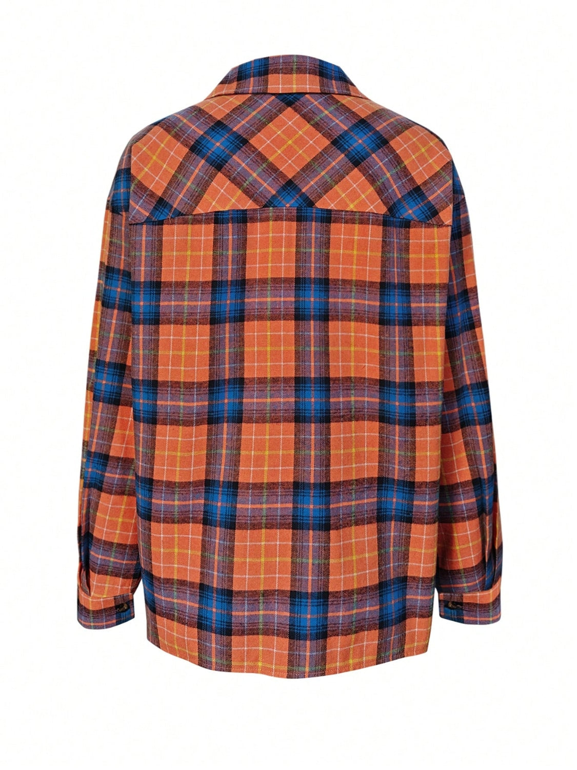 Plaid Collared Neck | Long Sleeve Shirt