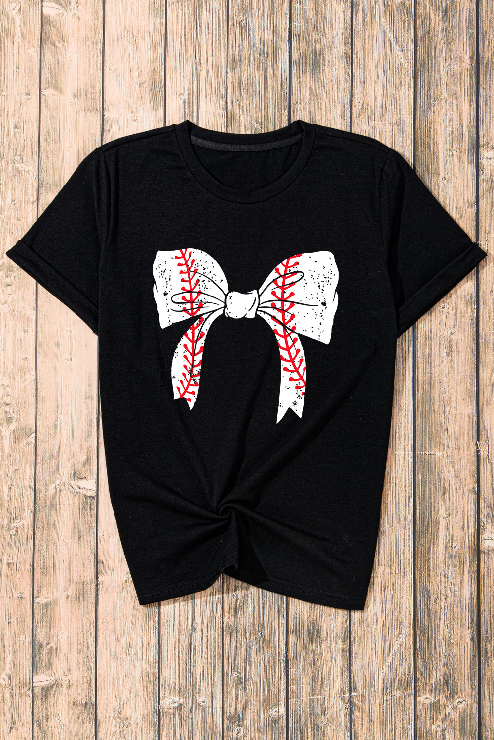 Baseball/Softball Bowknot | Graphic Tee