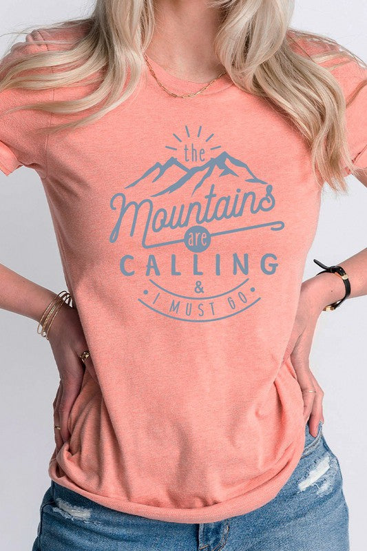The Mountains Calling | Graphic Tee