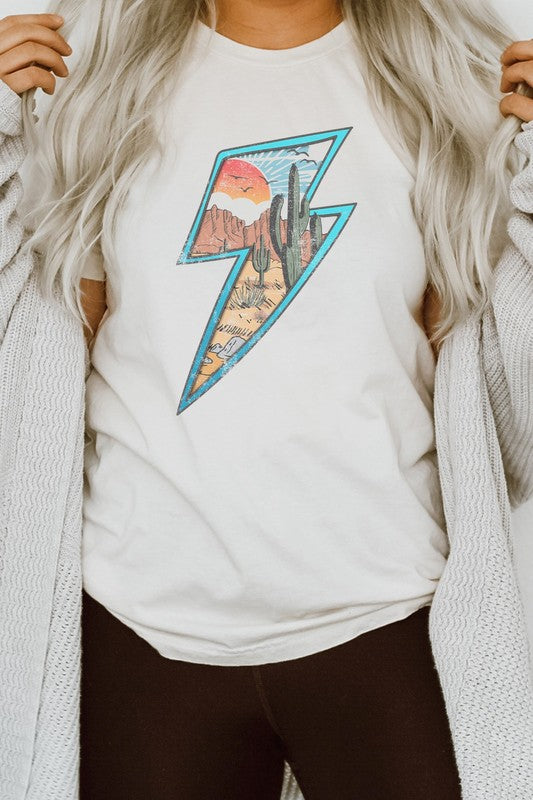 Desert Lightning | Graphic Tee