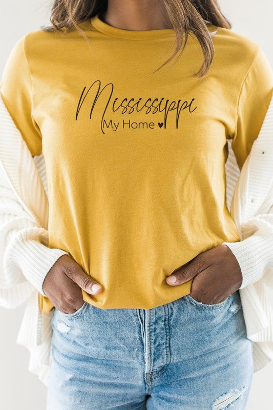 Mississippi My Home | Graphic Tee