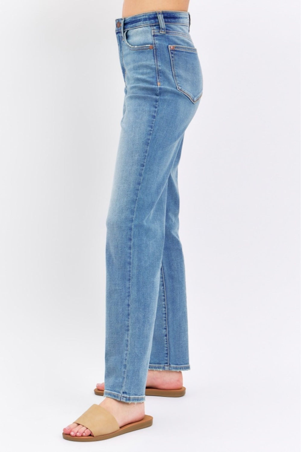 Judy Blue Full Size High Waist Straight | Jeans