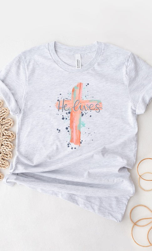 He Lives | Graphic Tee