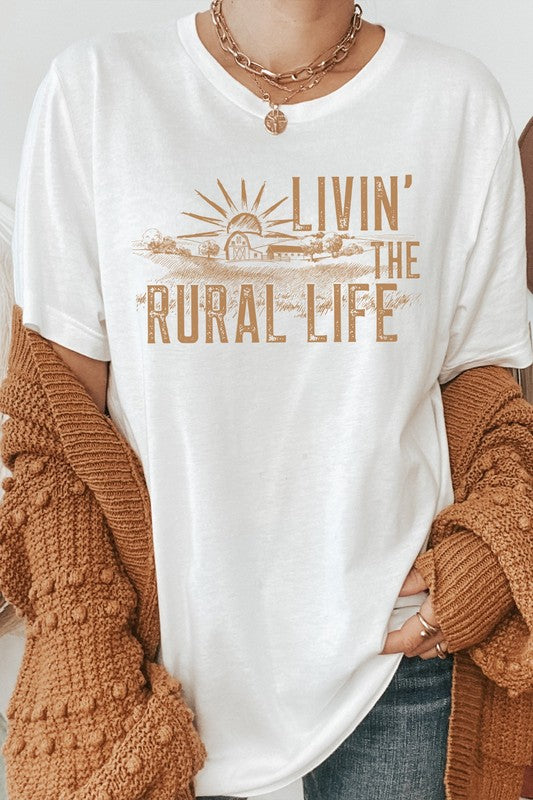 Livin The Rural Life | Graphic Tee