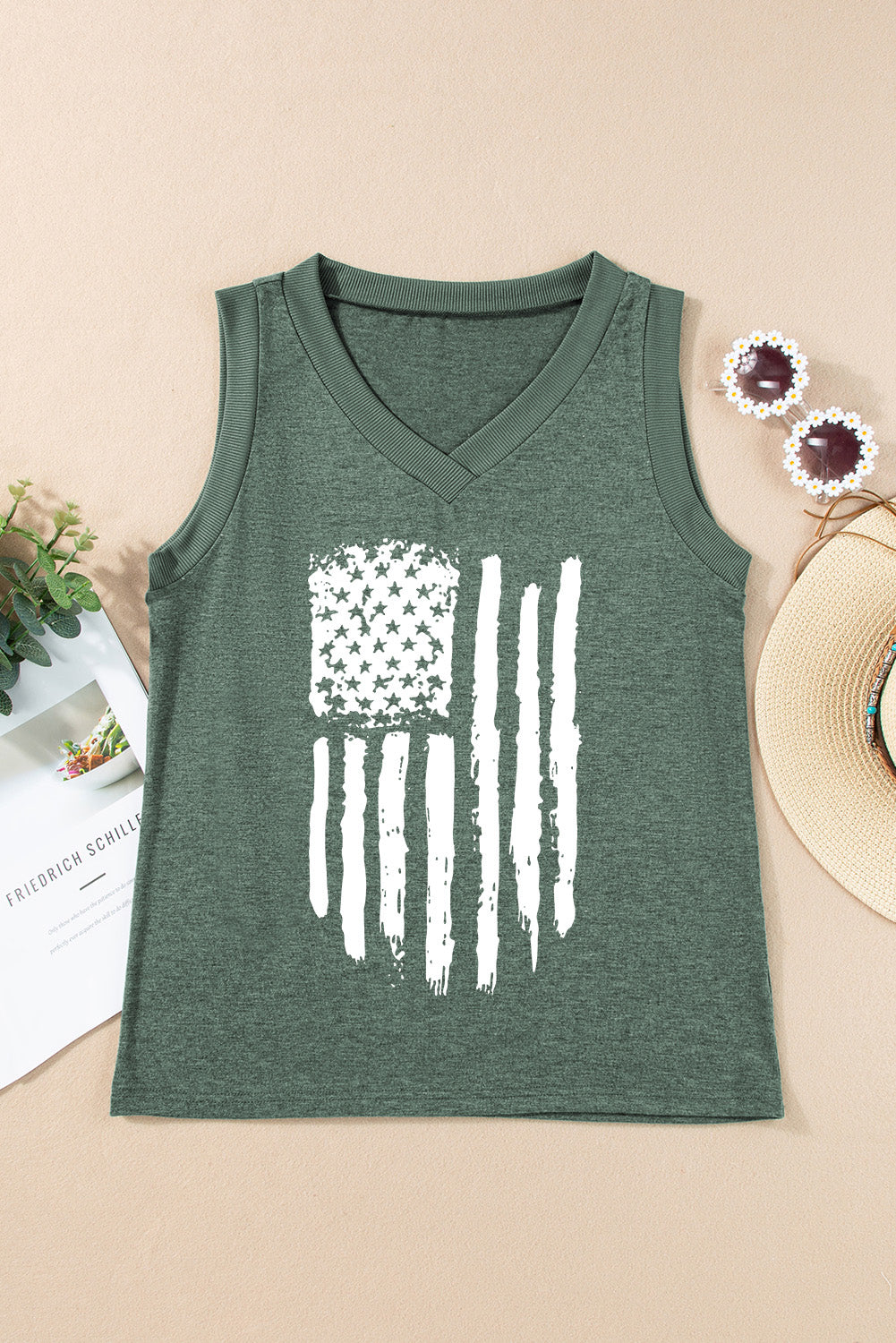 Stars N Stripes | V-Neck Tank