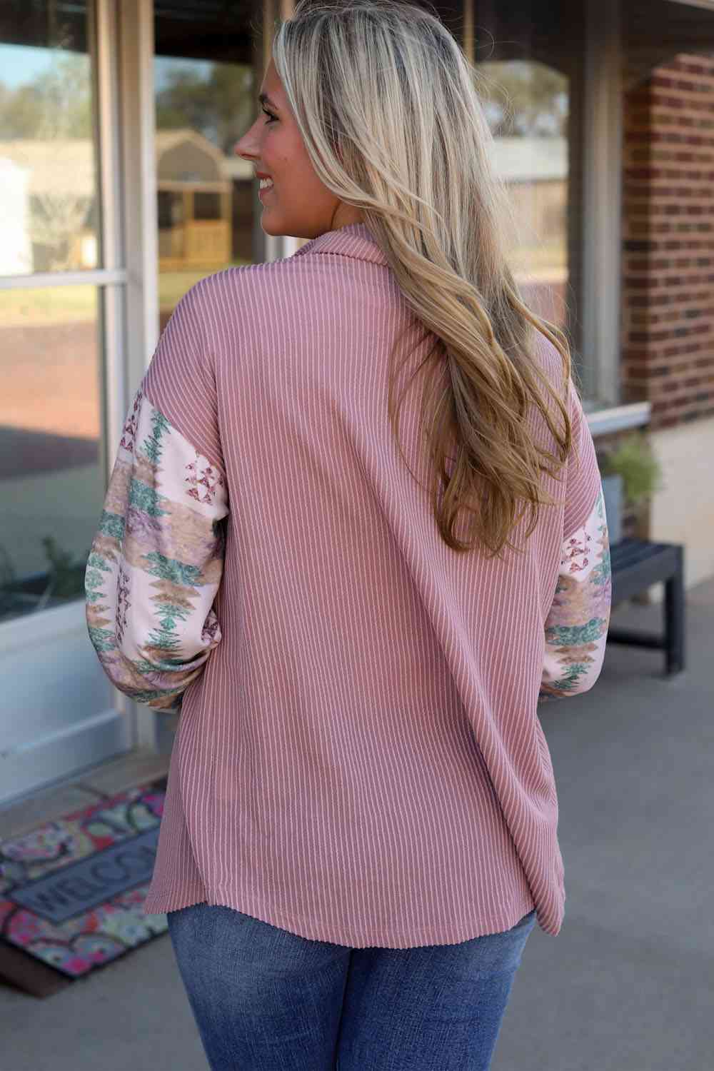 Corduroy Aztec | Top