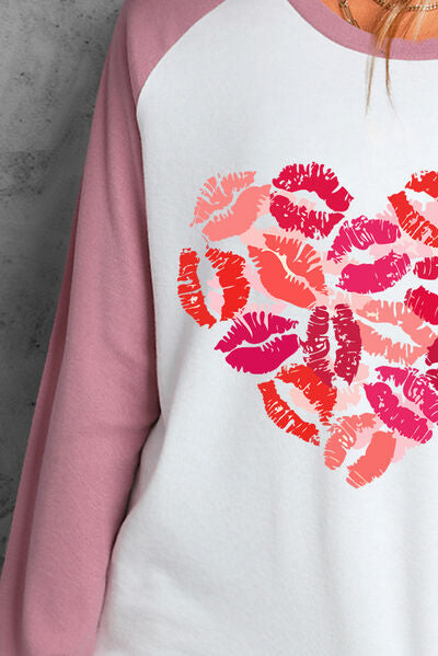 Heart & Kisses | Long Sleeve T-Shirt