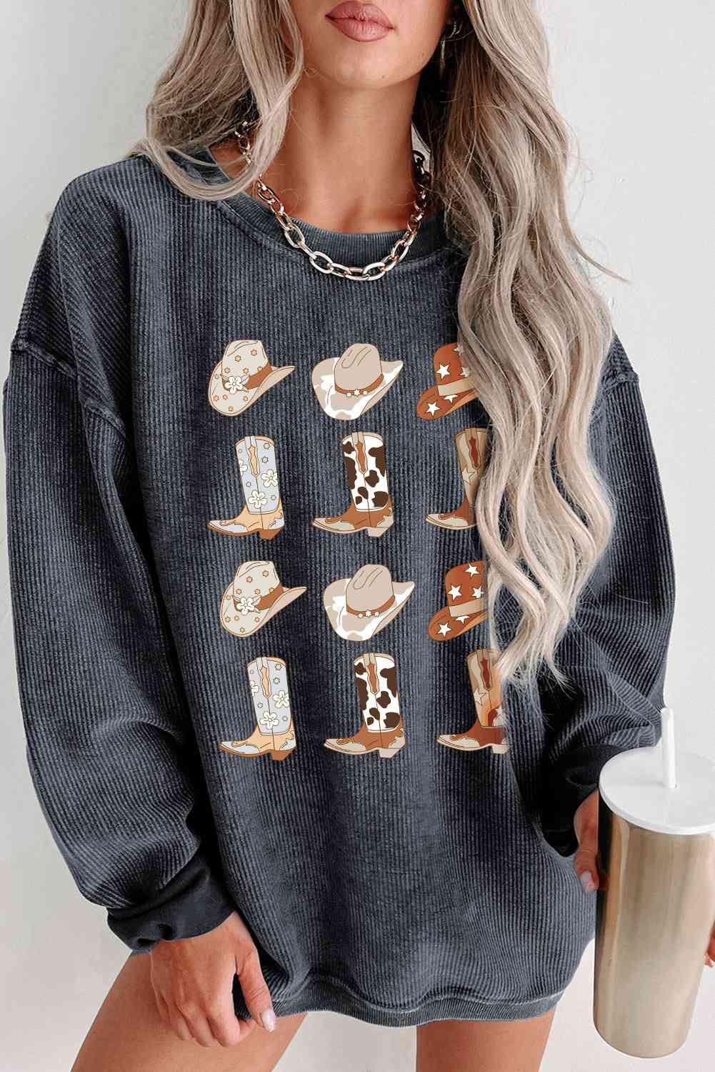 Boots & Hats | Sweatshirt