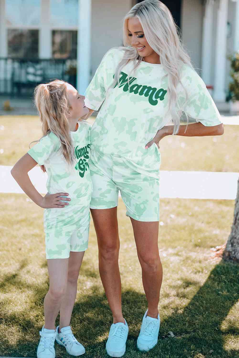 Mint Mama's Girl | Graphic Lounge Set