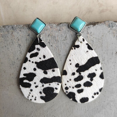 Country/Western Print | Teardrop Earrings