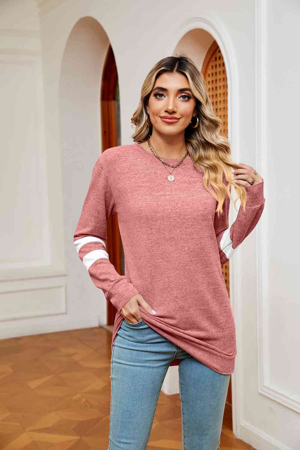 Varsity |Long Sleeve Top