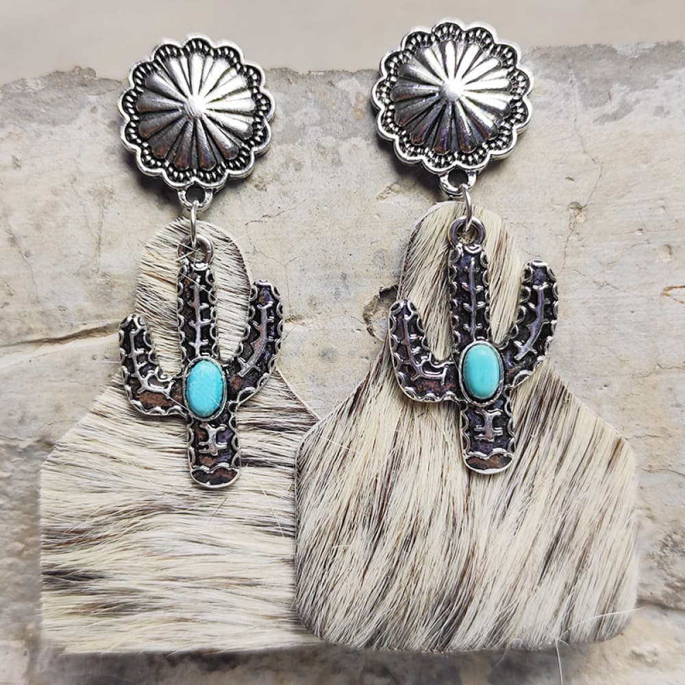 Cactus Tag | Earrings