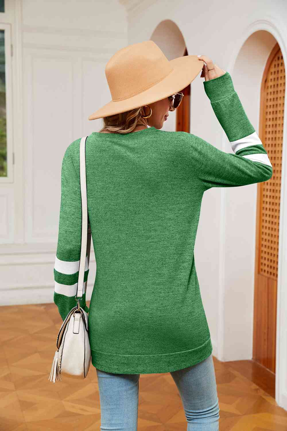 Varsity |Long Sleeve Top