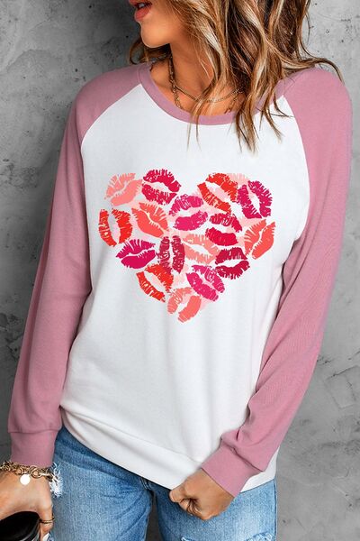 Heart & Kisses | Long Sleeve T-Shirt