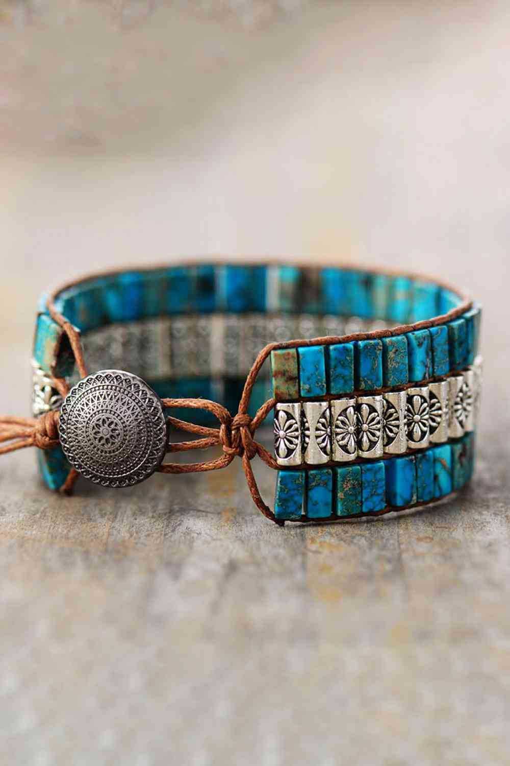 Triple Layer Stone | Bracelet