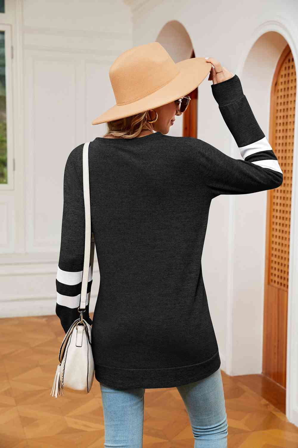 Varsity |Long Sleeve Top