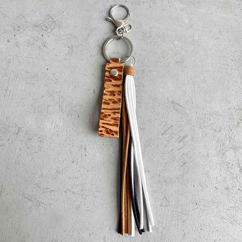 Genuine Leather Tassel | Keychain