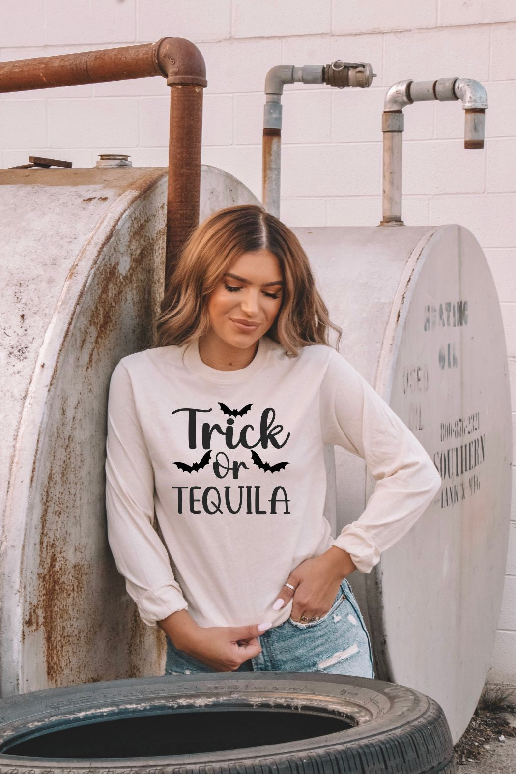 Trick or Tequila | Long Sleeve Tee
