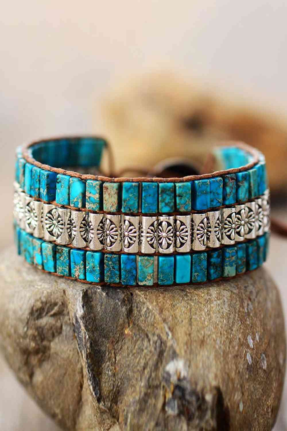 Triple Layer Stone | Bracelet