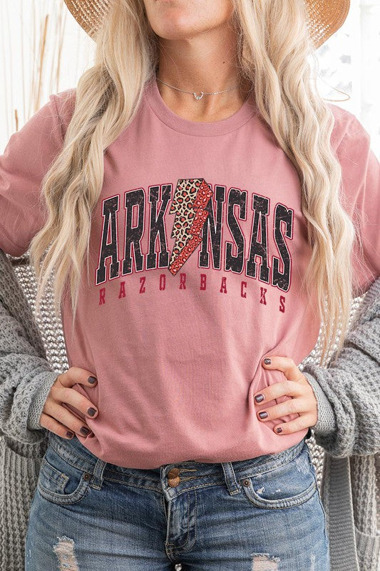 Lightning Razorbacks | Graphic Tee