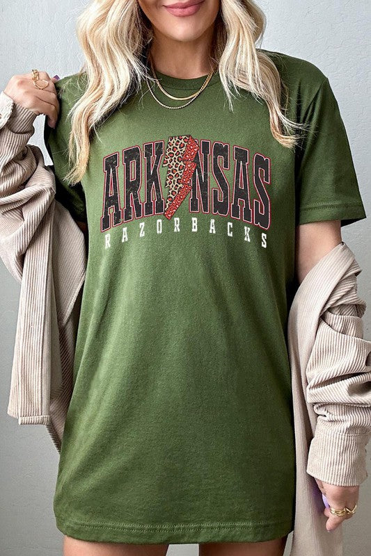 Lightning Razorbacks | Graphic Tee