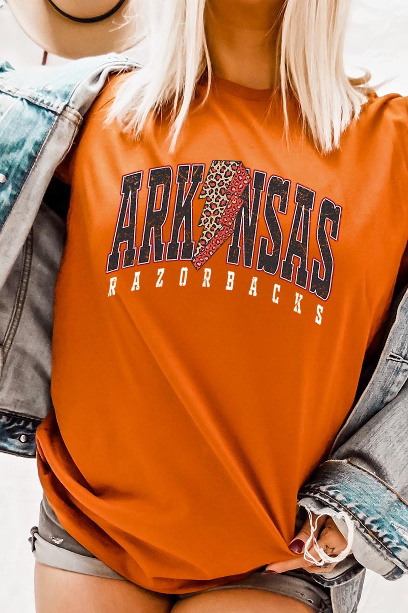 Lightning Razorbacks | Graphic Tee