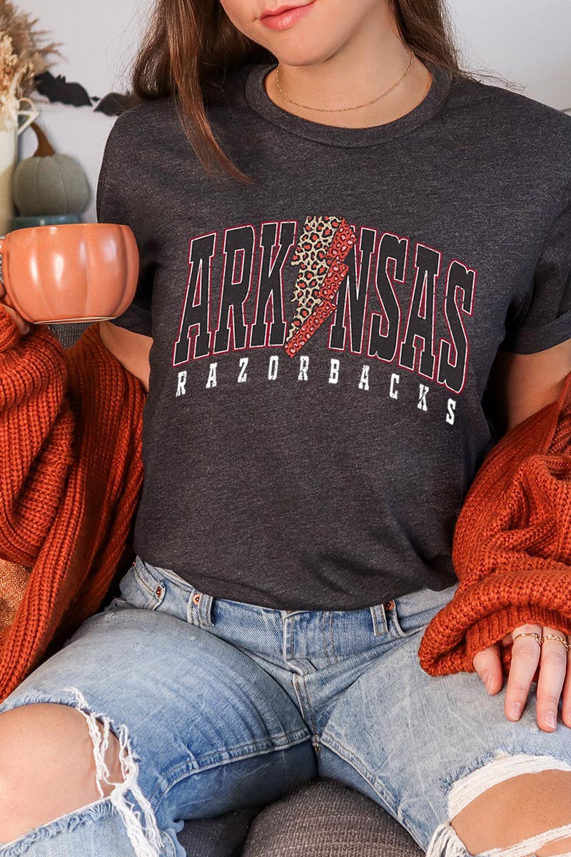 Lightning Razorbacks | Graphic Tee