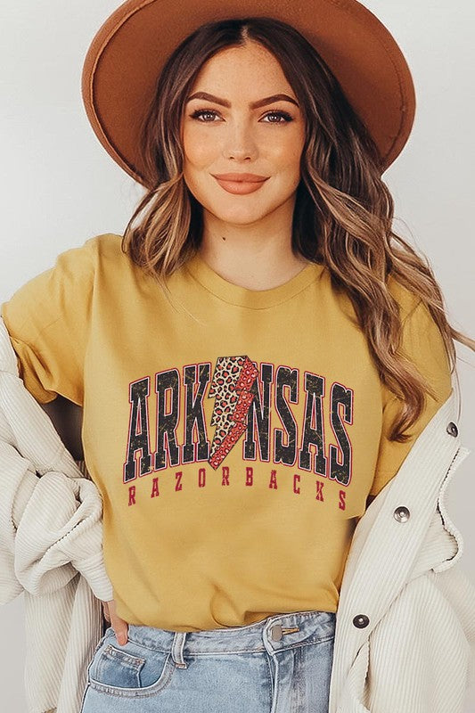 Lightning Razorbacks | Graphic Tee