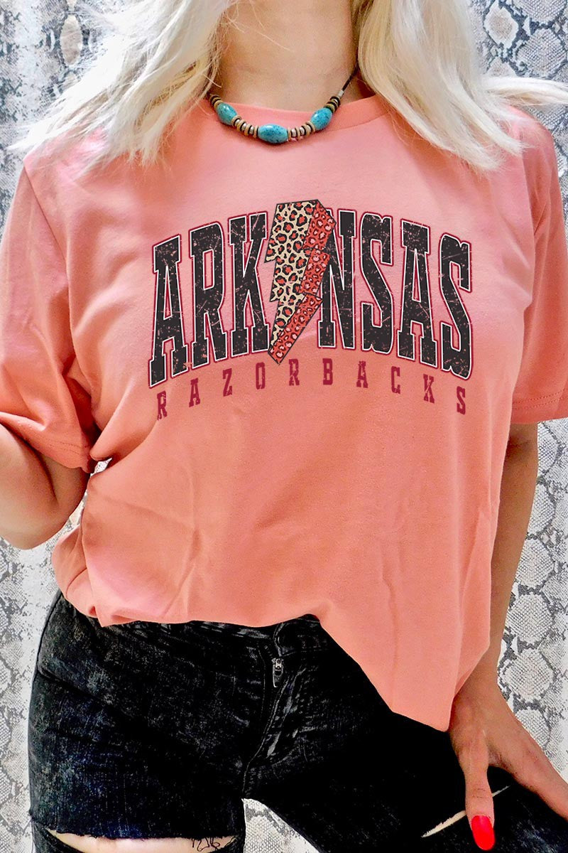Lightning Razorbacks | Graphic Tee