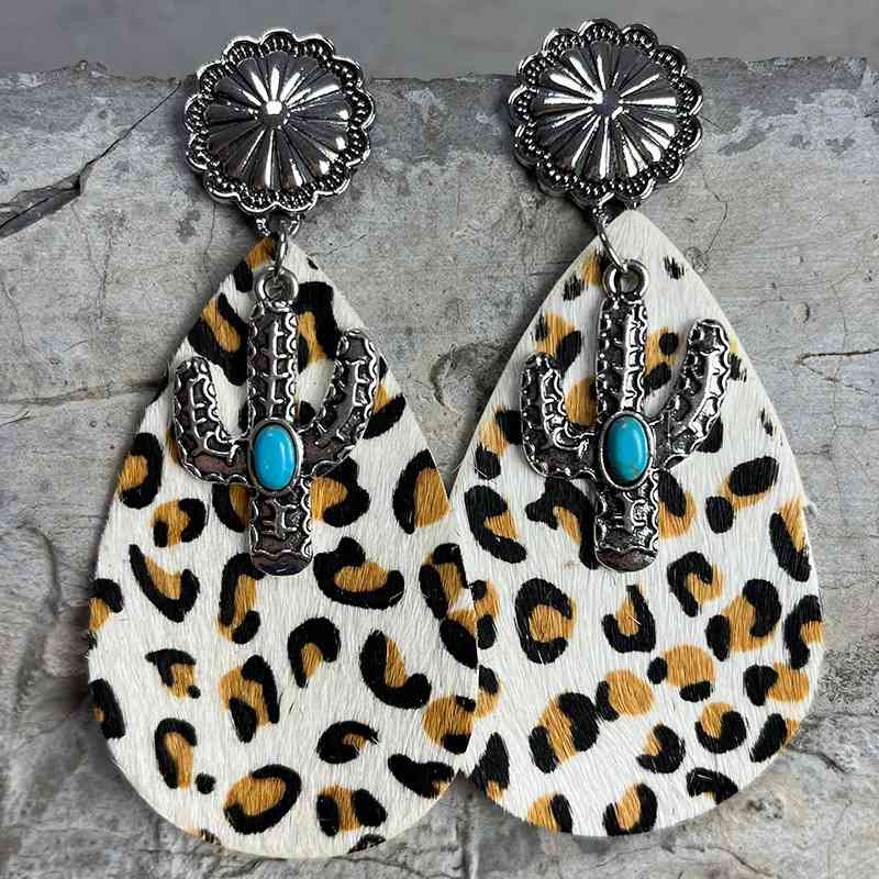 Cactus Teardrop | Earrings