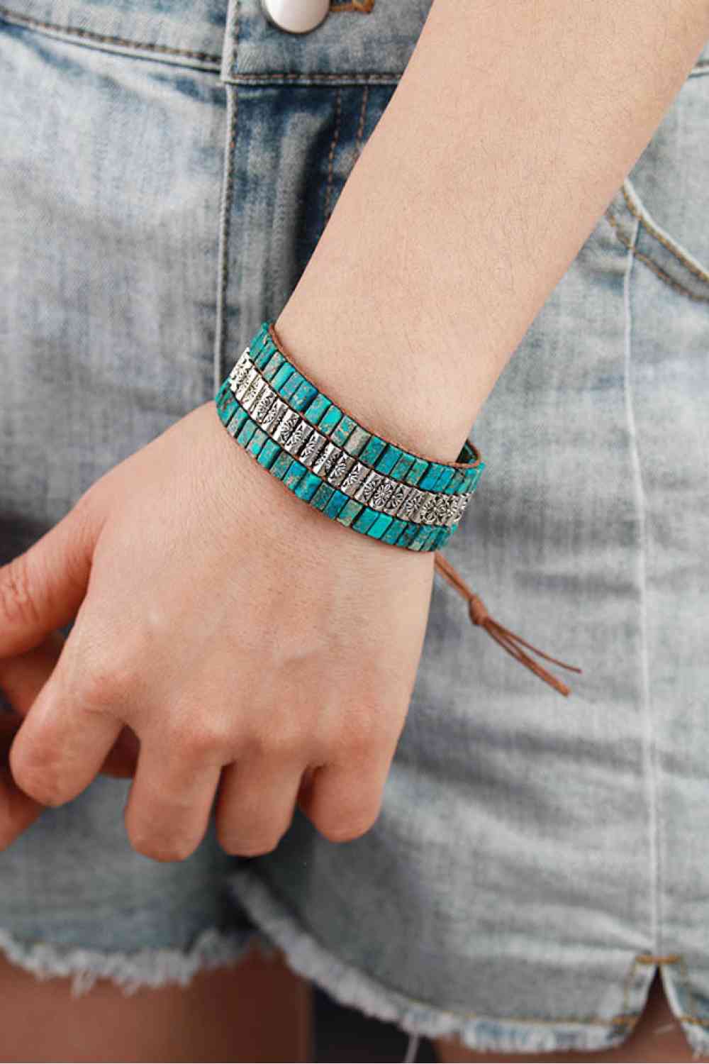 Triple Layer Stone | Bracelet