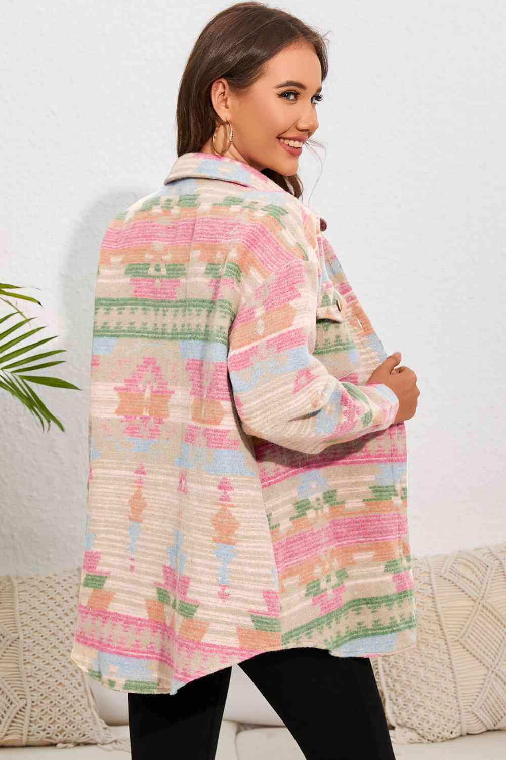 Aztec button Down | Jacket
