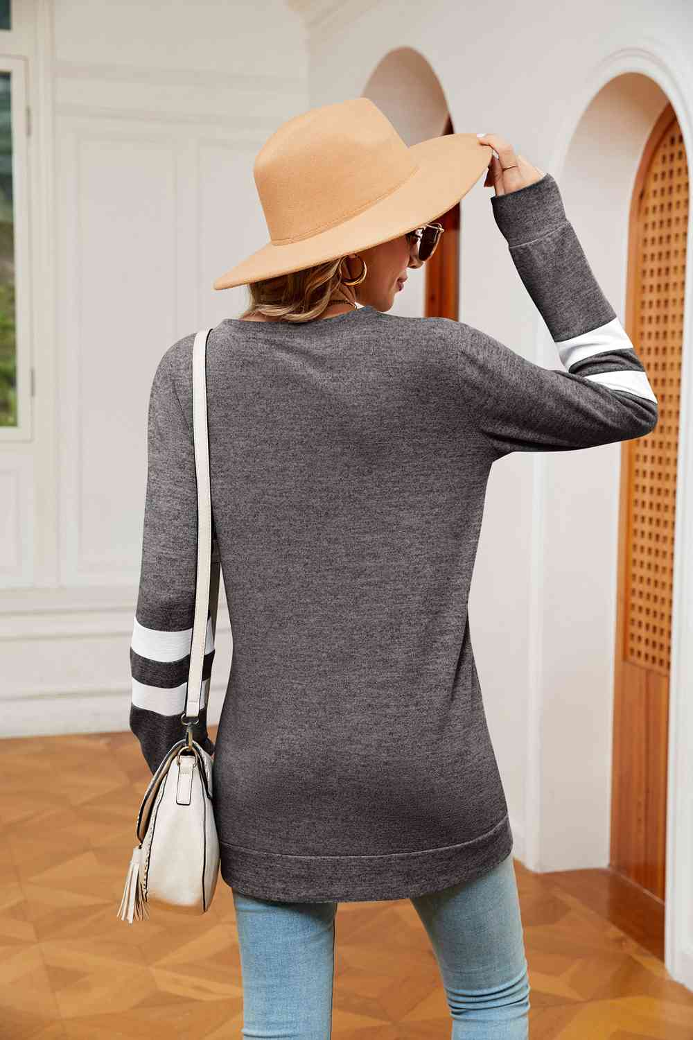 Varsity |Long Sleeve Top