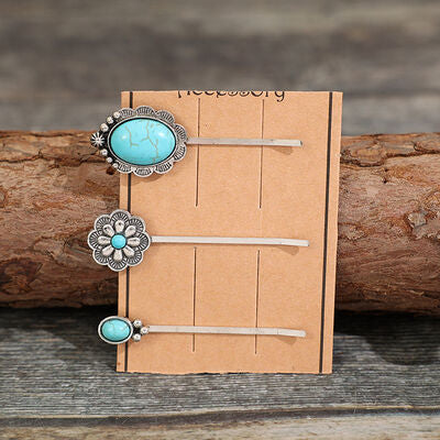 Western Turquoise | Hair Pins