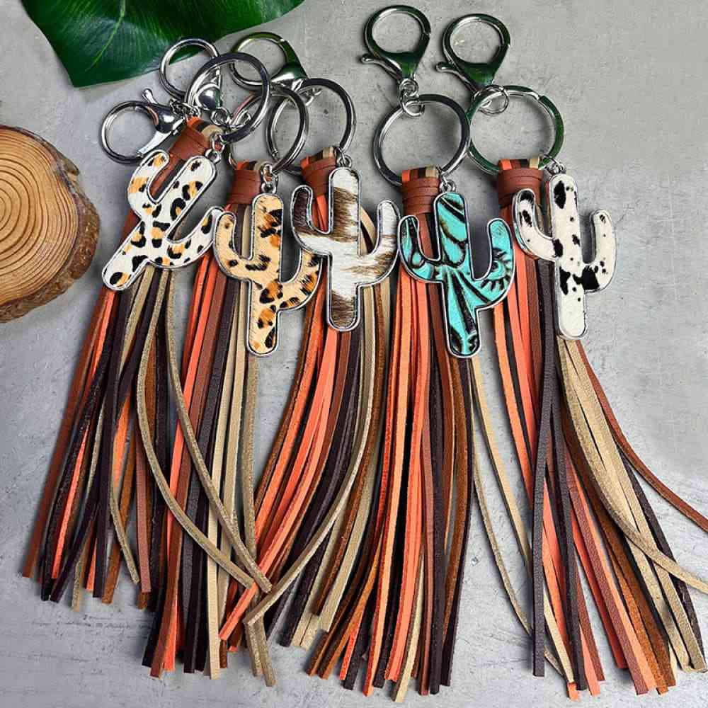 Cactus Tassel | Keychain