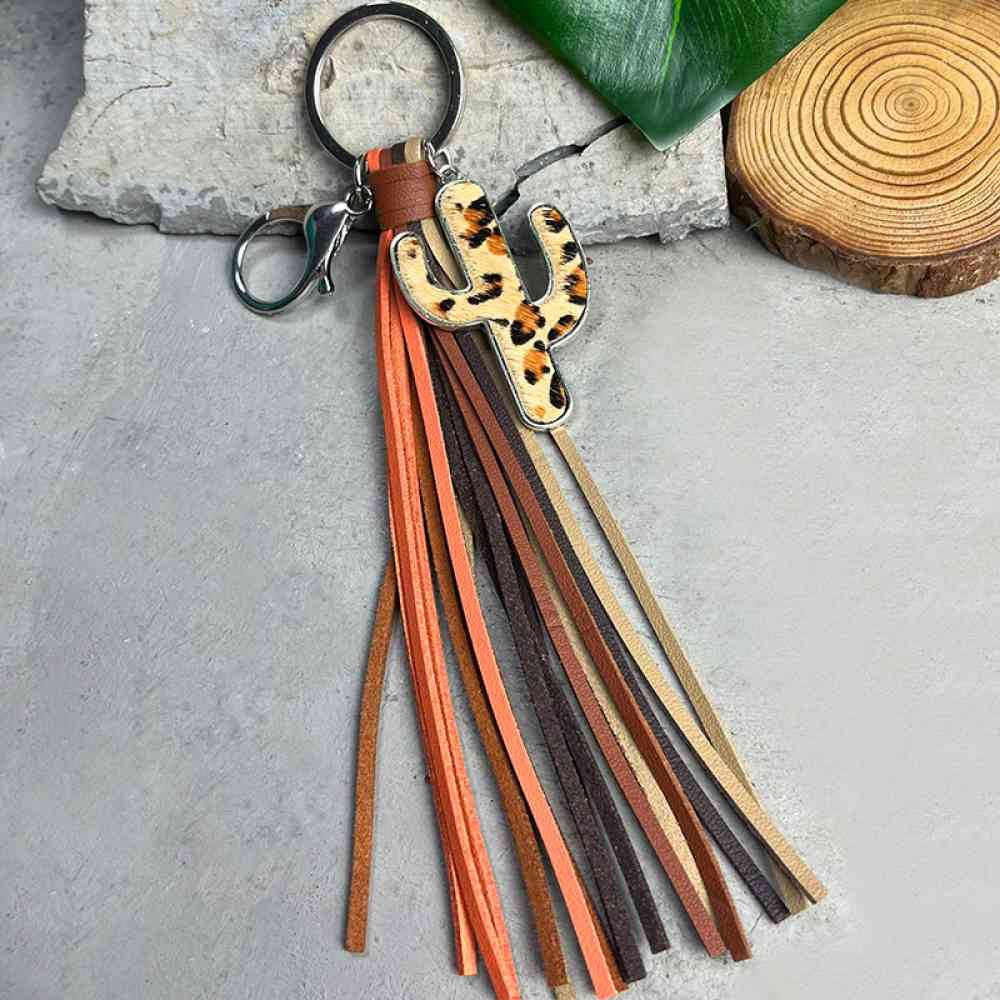 Cactus Tassel | Keychain