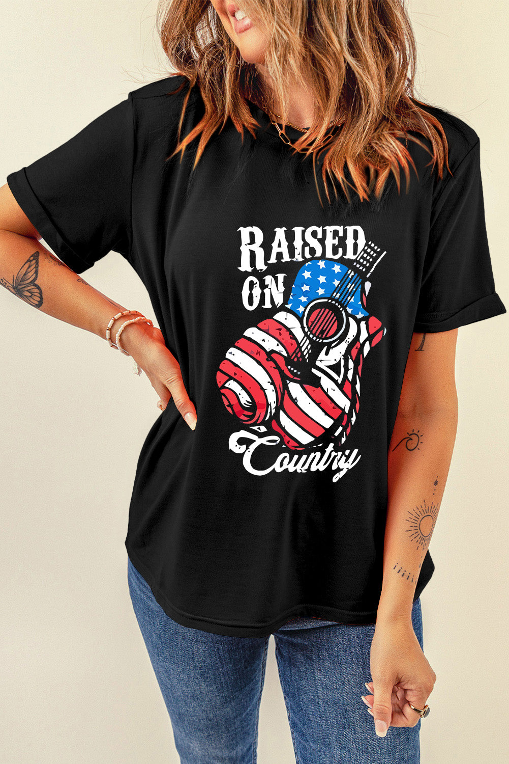 Raised On Country | T-Shirt