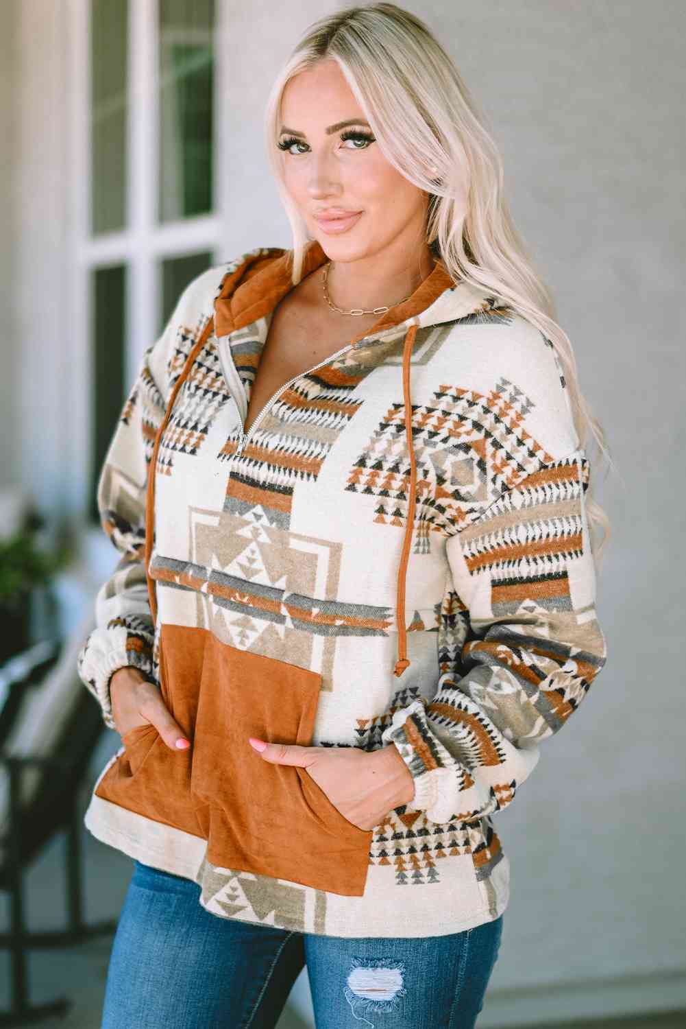 Ochre Quarter-Zip | Hoodie
