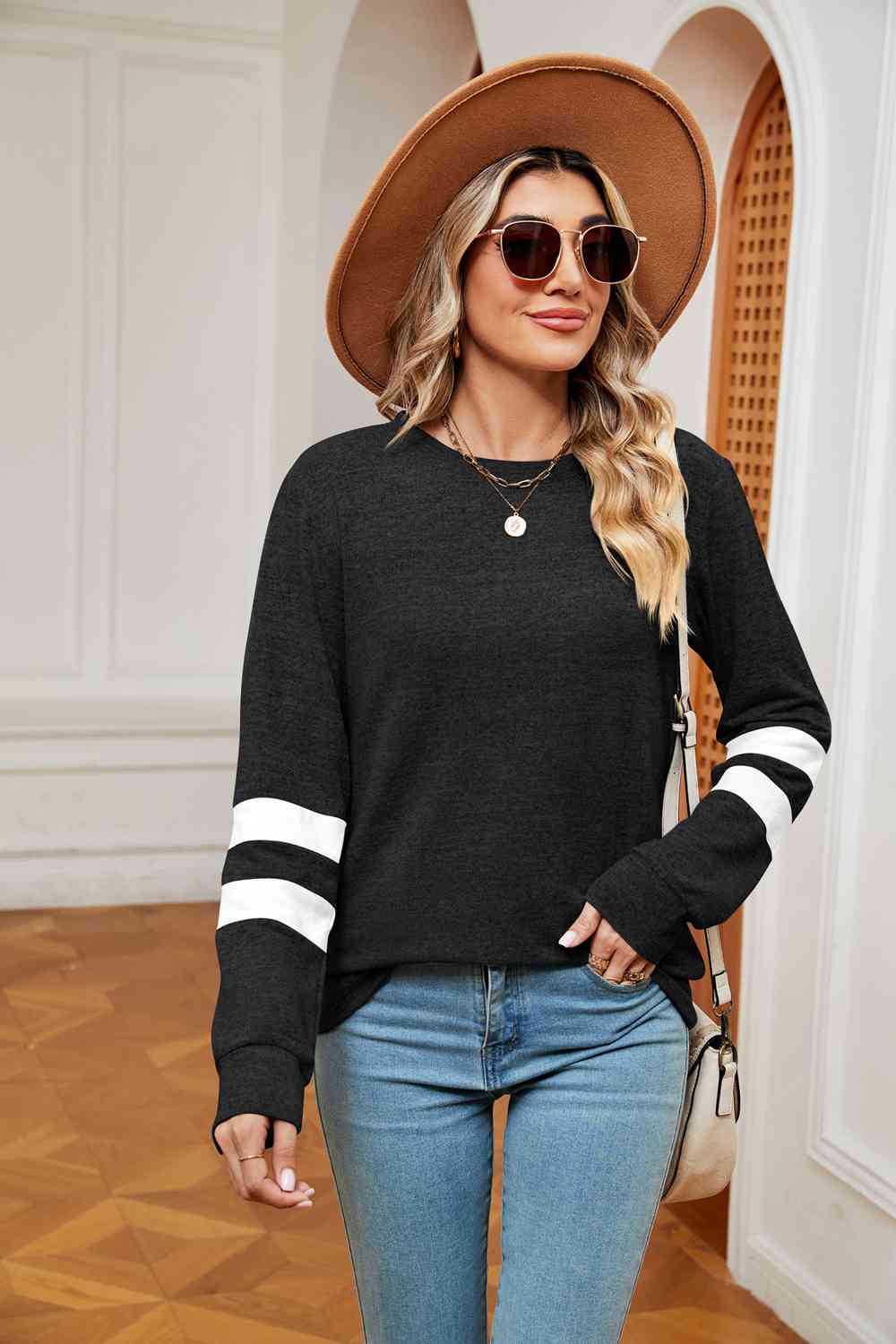 Varsity |Long Sleeve Top