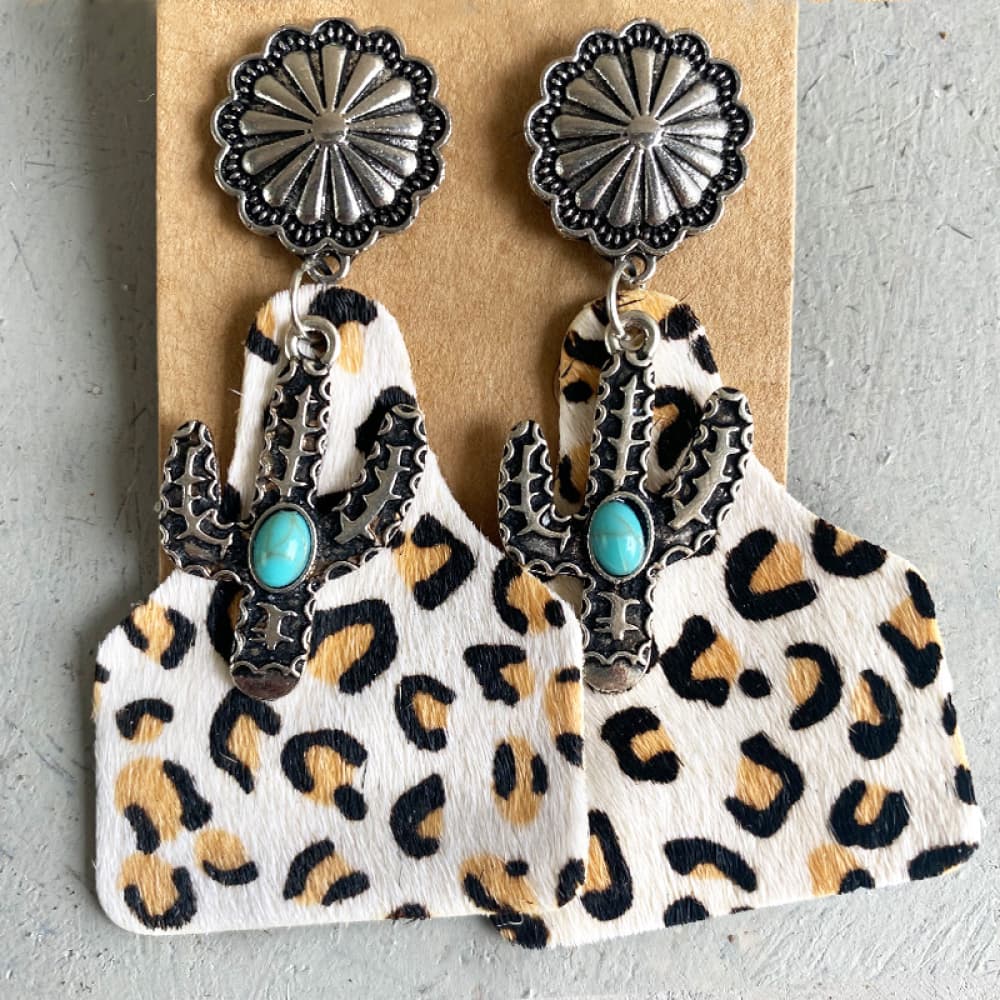 Cactus Tag | Earrings