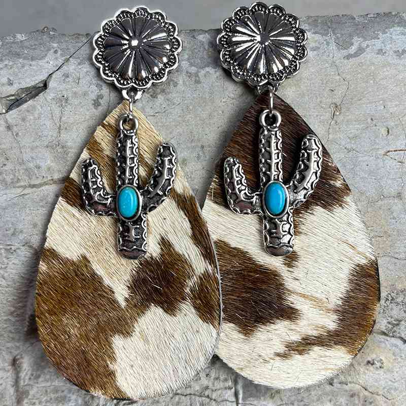 Cactus Teardrop | Earrings