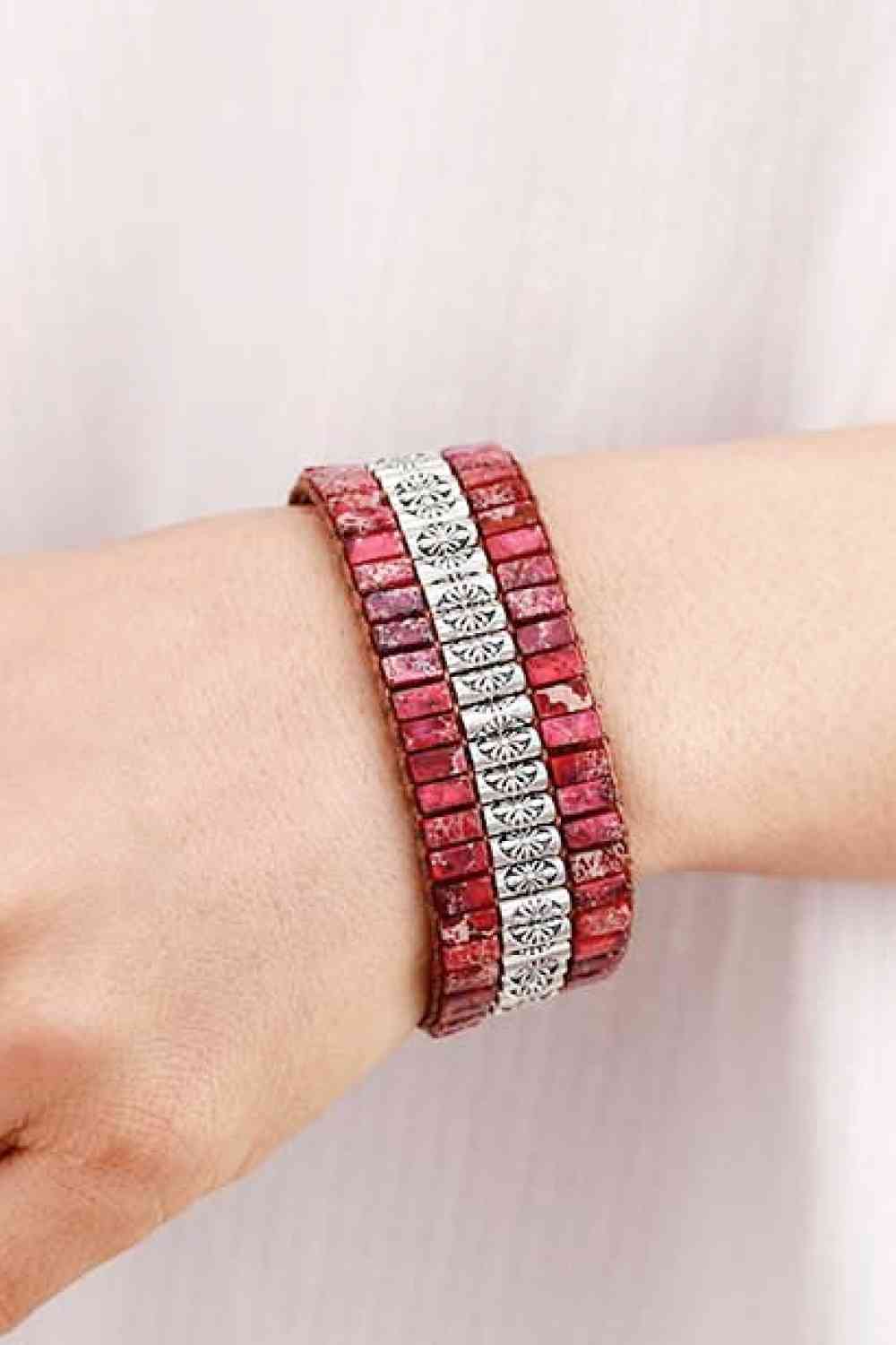 Triple Layer Stone | Bracelet